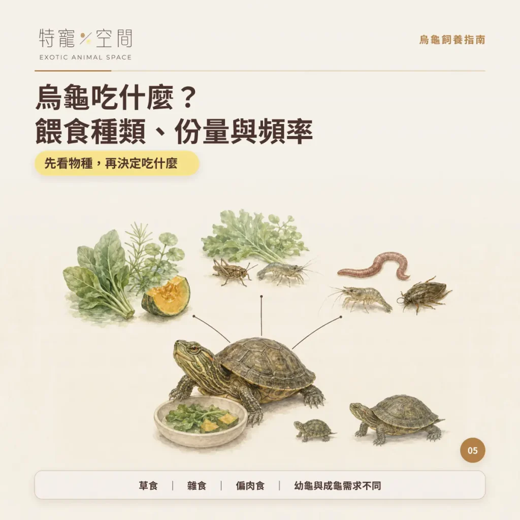 TURTLE FEEDING GUIDE