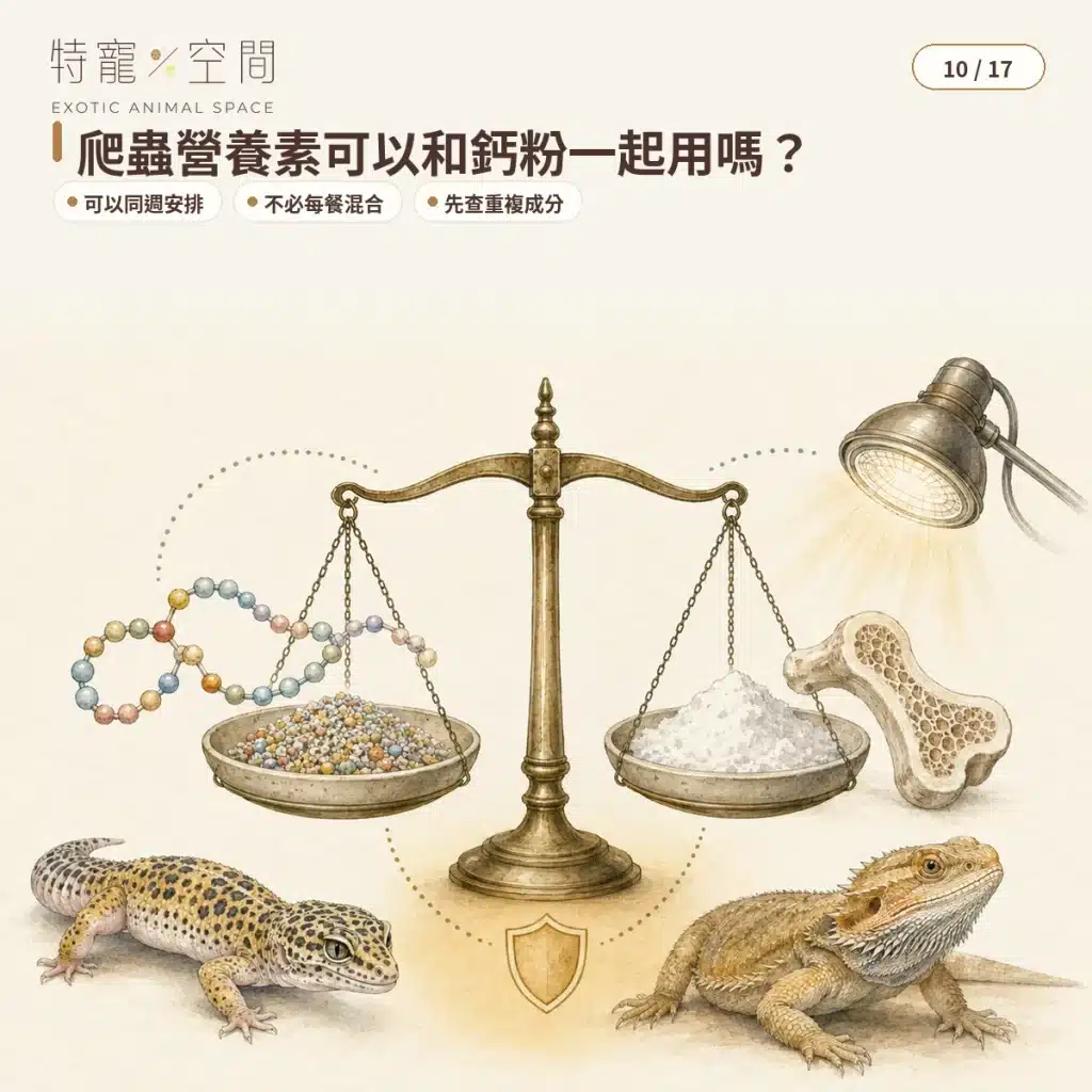 爬蟲營養素是什麼?食蟲、肉食性爬蟲的全方位營養補充指南 10 REPTILE NUTRIENTS WITH CALCIUM
