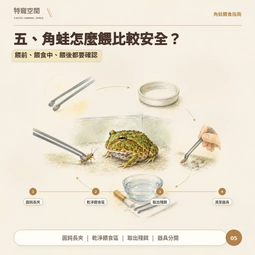 05 角蛙怎麼餵比較安全