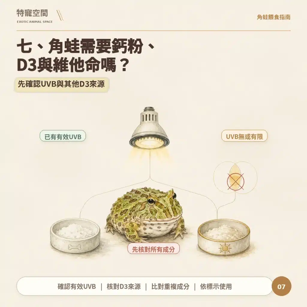 07 角蛙鈣粉 D3 維他命