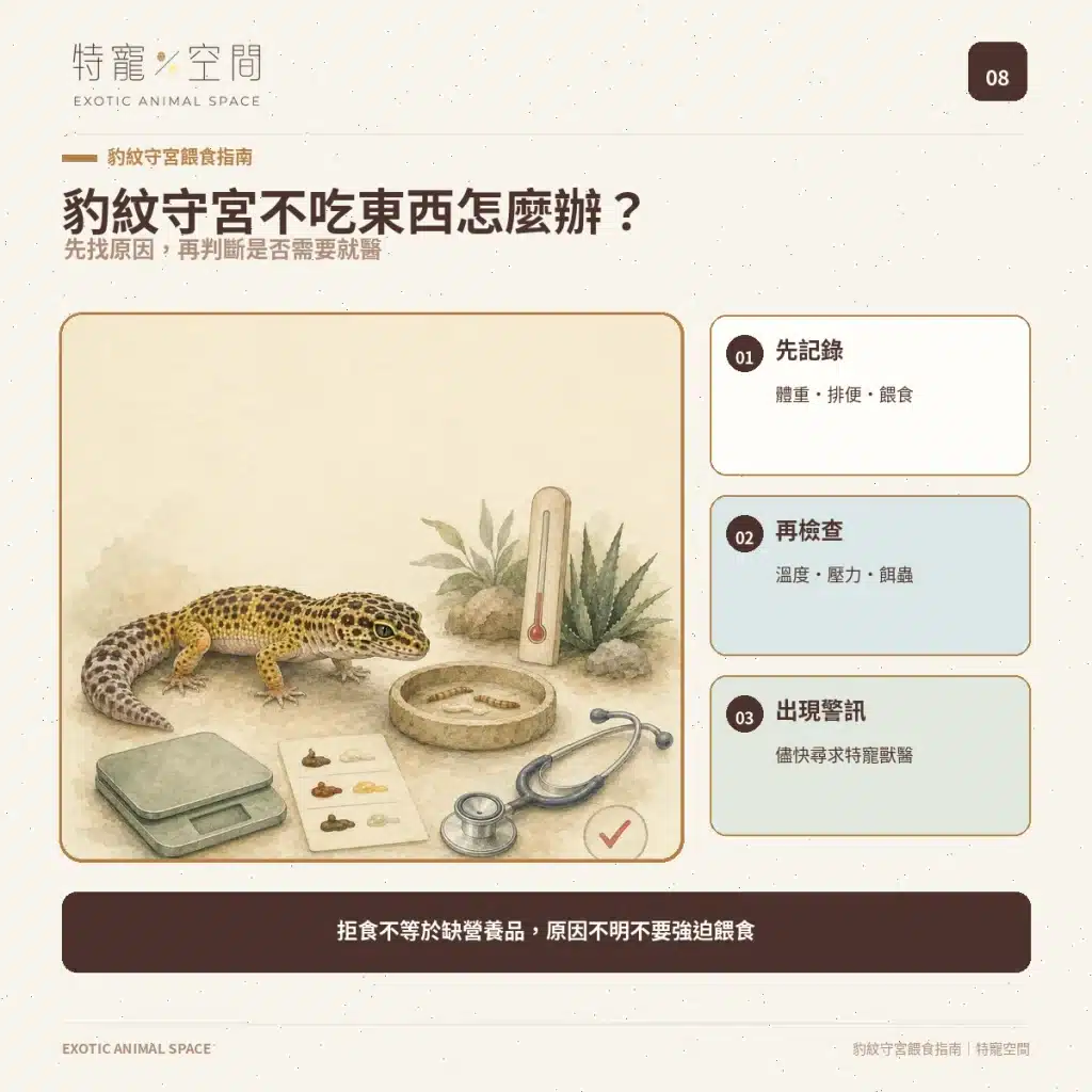 08 LEOPARD GECKO NOT EATING